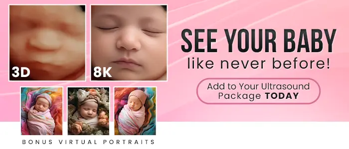 Discover the magic of baby reveal moments with our exquisite 3D and enhanced 8K baby portraits. Plus, enjoy bonus virtual portraits that capture every precious detail.